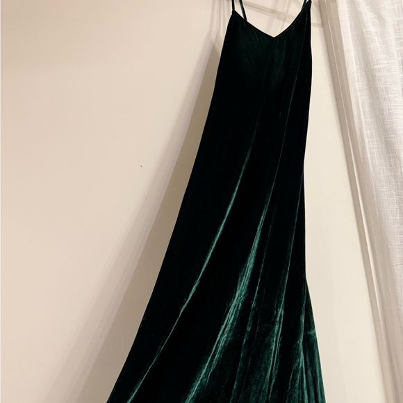 Reformation Rimini Velvet Maxi Dress - Picture 7 of 8